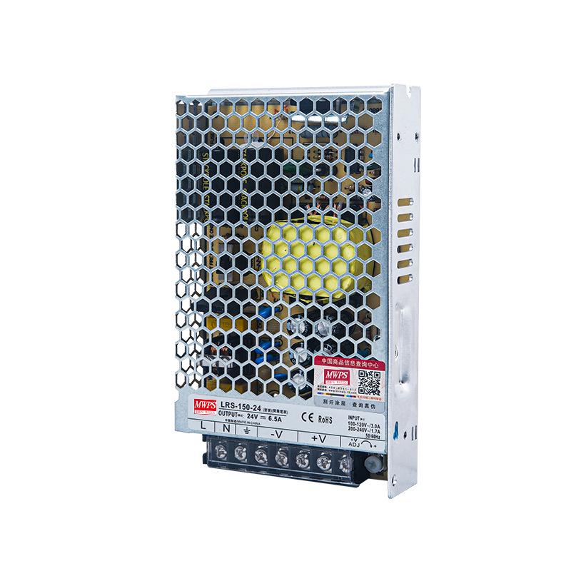 MWPS Ultra-Thin LRS-150-24V 6.5A AC 220V To DC 12V/36V/48V Industrial Switch Power Supply