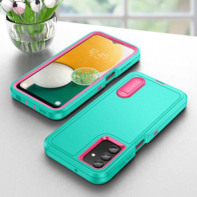 

Для Samsung A54 Нескользящий чехол со встроенной подставкой для Samsung Galaxy A54 A 54 5g Аксессуары для сотовых телефонов Capa for Galaxy A54 5G розы красного