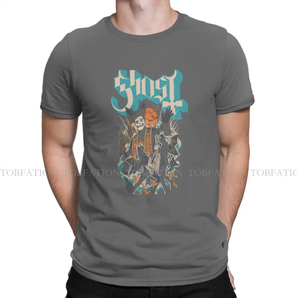 Ghost Spooky Lover Pure Cotton TShirt Impera Maestro Classic Elegant T Shirt Oversized Men Clothes Ofertas Trendy