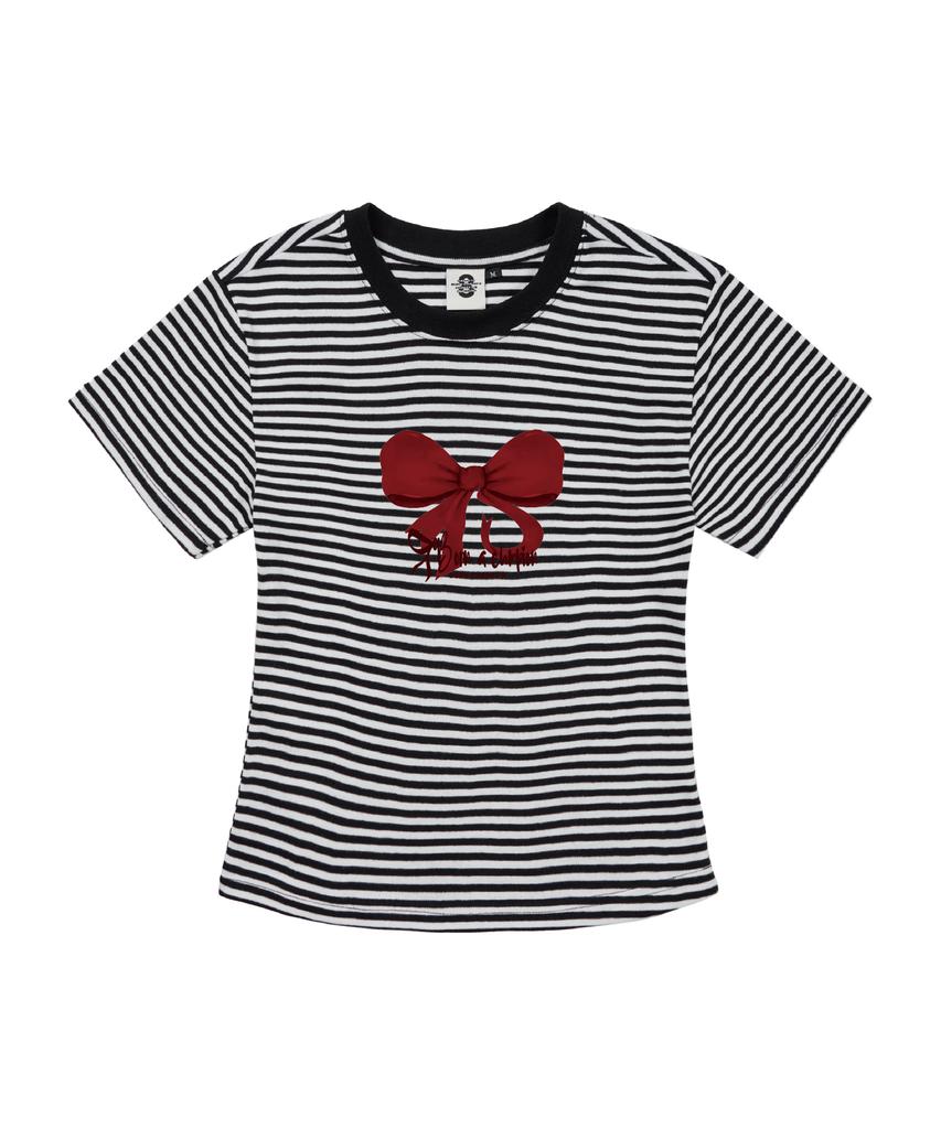 BORN CHAMPS [5 Colors] Reborn Women'S Short Striped Short Sleeve B25St59