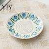 Multifunctional Garlic Dish Ceramic Grinder, Multi-Functional Grating Plate, Manual Ginger Grater Bowl Zester Bowl, All-in-One Prep Mixing Serving