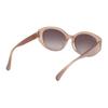 MaxMara Fashion Casual Oval Frame Sunglasses Unisex Sunglasses Pink MM0150K-57B