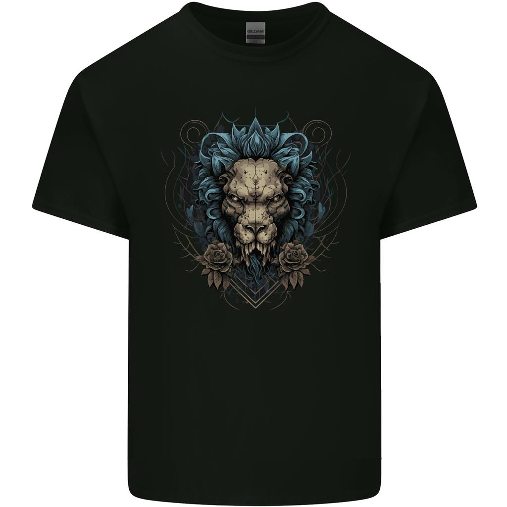 Devil Lion Skull Fantasy Demon Unisexs Light Cotton TShirt