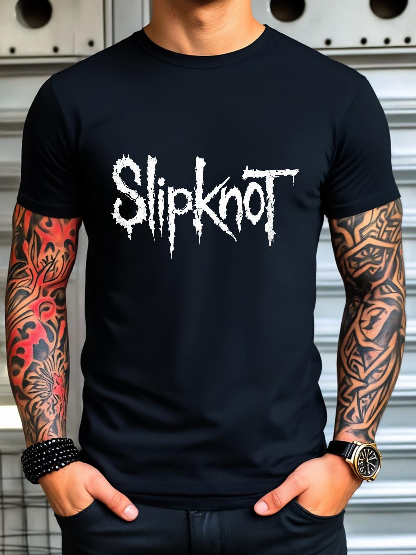 61919 Cotton Blend T-shirt - Slipknot Graphic Print XXL