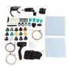 66Pcs Guitar Accessories Kit Guitar String Wall Mount Bracket Strap Tuner Picks Index Finger Plectrums Pins Set