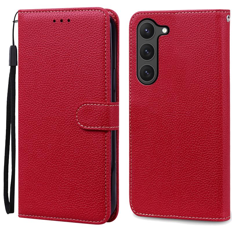 Candy Color Wallet Leather Flip Case For Samsung Galaxy S26 Ultra Case S25 S24 S23 S22 Plus S21 S20 FE S10 Phone Cover Card Slots Book Case Bumper Bag