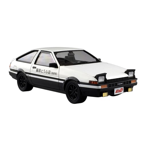 Aoshima Bunka Kyozai (AOSHIMA) Initial D No. 5 Takumi Fujiwara AE86 Trueno Volume 1 1/24 Scale Plastic Model