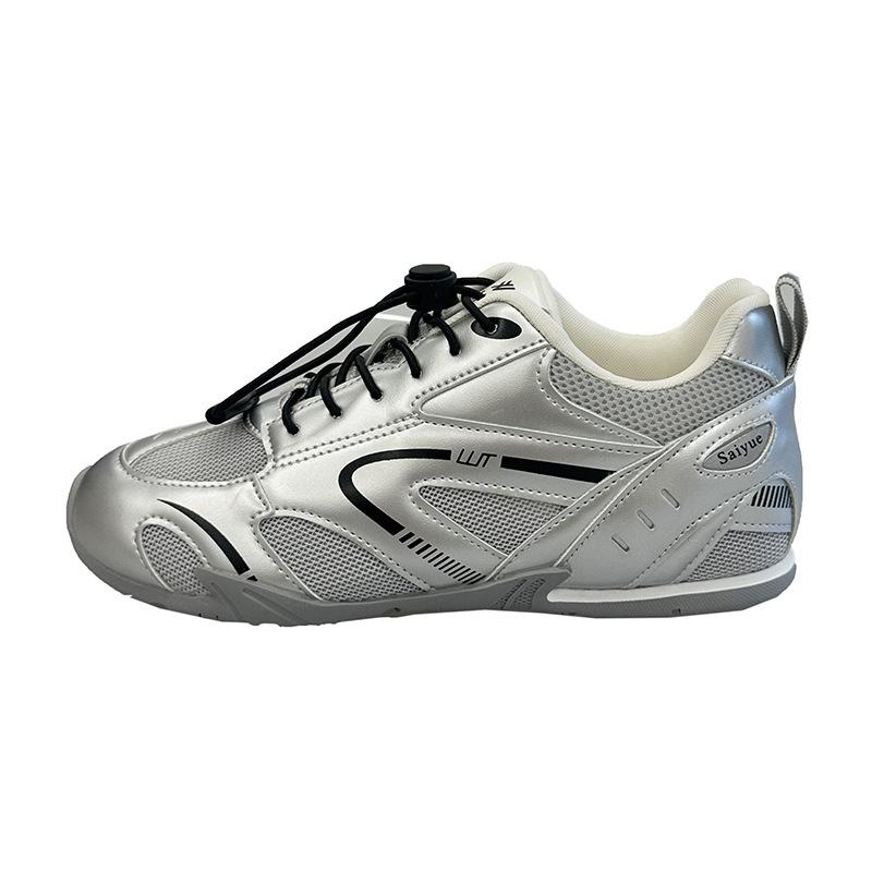 Racing German Training Shoes Women's 2025 Summer New Fashion Versatile Mesh Thick-soled Breathable Runaway Sports Forrest Gump Shoes