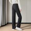 Women's Wool Blend Herringbone Casual Pants