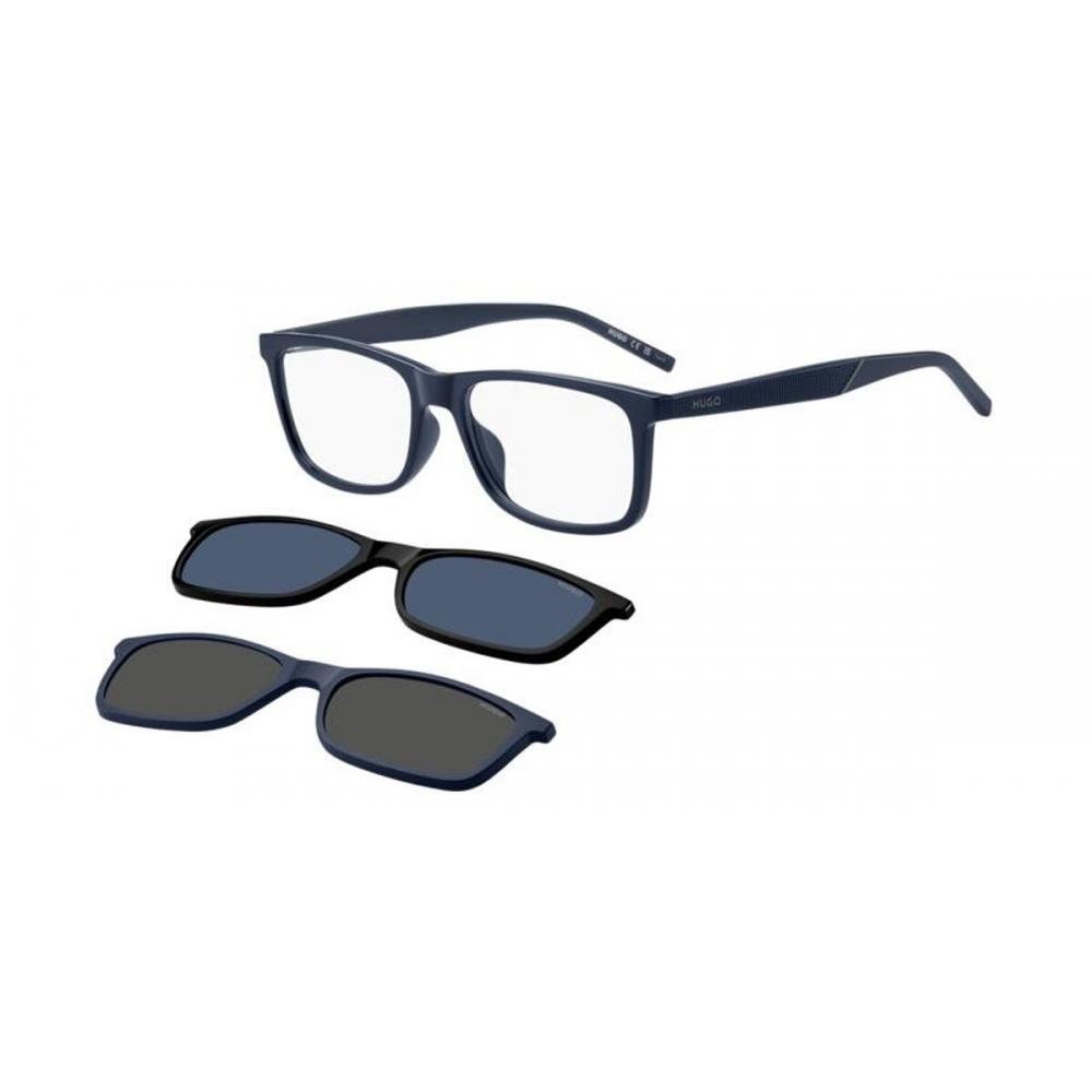 

HuGo HG 1329 G Cs2 Asian Fit With Clip On 9n7 99 Men eyeGlasses 55-17-145