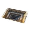3D Optical Illusion Rug Realistic Visual Trap Doormat Endless Abyss Entrance Rug Non-Slip Floor Mat for Bedroom Bathroom Living Room