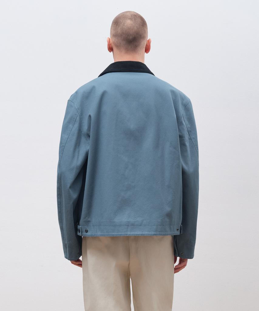 Musinsa Standard Canvas Work Jacket [Blue Grey]