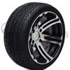 235/30-14 Tubeless Tires with 14-inch Aluminum Alloy Wheels Suitable for Four-wheel ATVs, Golf Carts and All-terrain Vehicles