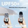 Titanium Silver Sun Protection 50+ Folding Capsule Umbrella for Women with High-end Ultraviolet 50% Off Sun Protection