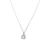 Les Trésors De Lily [N5376] - Silver Necklace 'Sissi' Pink White Silver