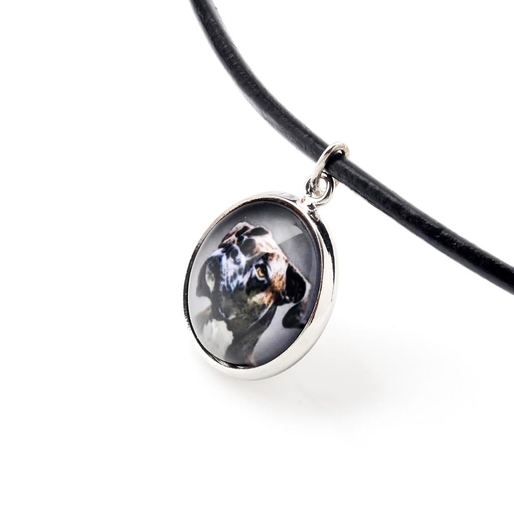 Boxer, German Boxer I - Necklace Pendant with Your Photo, Handmade, Handcrafted Jewelry by Art-Dog Brand