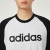 Adidas Neo Sports Round Neck Casual Breathable T-Shirt Men Tops White GP4898