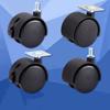For Industrial Furniture Silent with Brake Furniture Caster Office Chair Caster Chair Wheel Roller