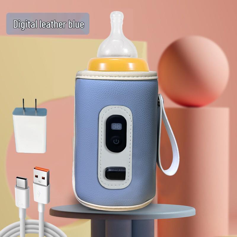 

USB Портативный Изолированный Чехол для Детской Бутылочки - Универсальный Подогреватель Молока с Постоянной Температурой для Домашнего и Уличного Использования Bilingual [Color Box Packaging]