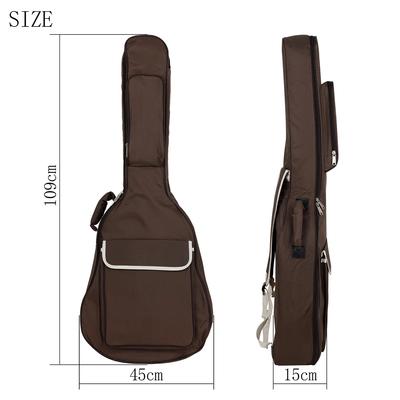 IRIN 40/41Inch Guitar Case Acoustic/Classical Guitar Waterproof Non-woven Fabric Bag With Dual Storage Bags Guitar Accessory