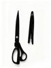 10-Inch Black Blade Stainless Steel Tailor Shears for Fabric and Clothing