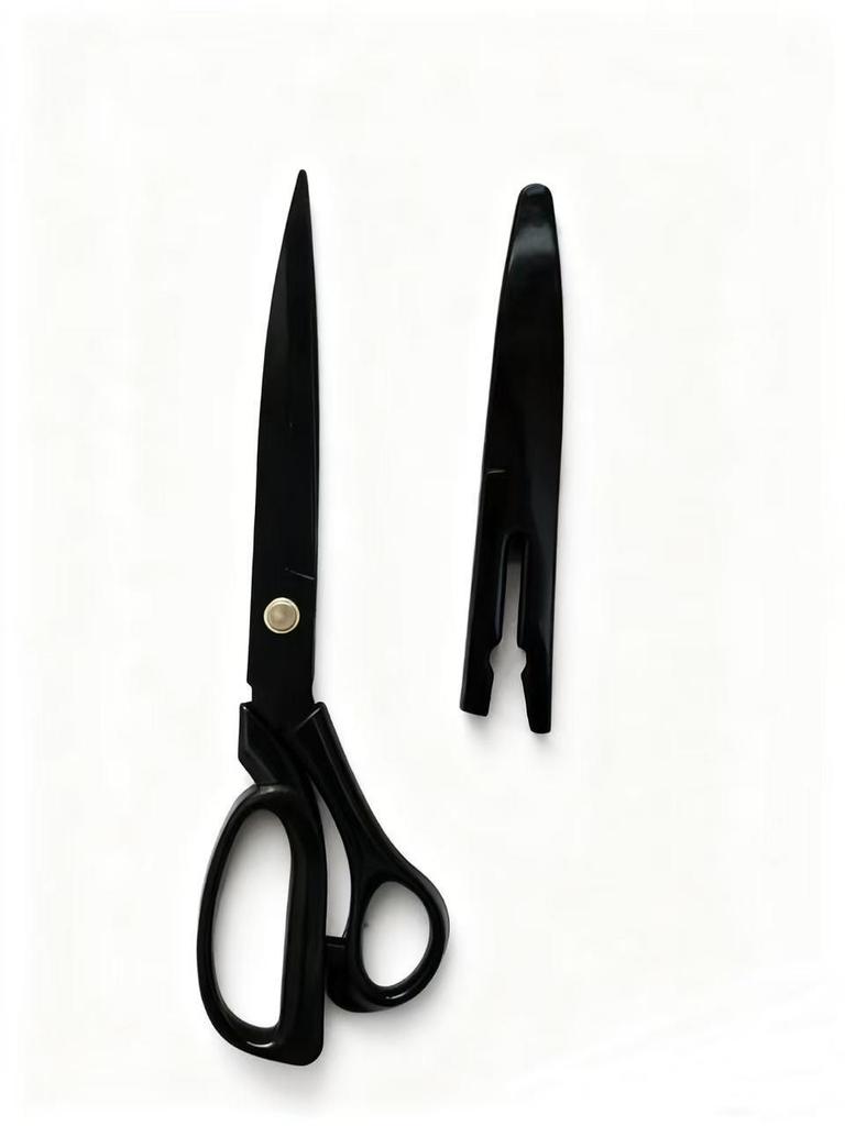 10-Inch Black Blade Stainless Steel Tailor Shears for Fabric and Clothing