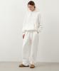 Wednesday Oasis For Woman W/Soft Pastel Brushed Wide String Sweatpants_Ivory(W25-Pt31)