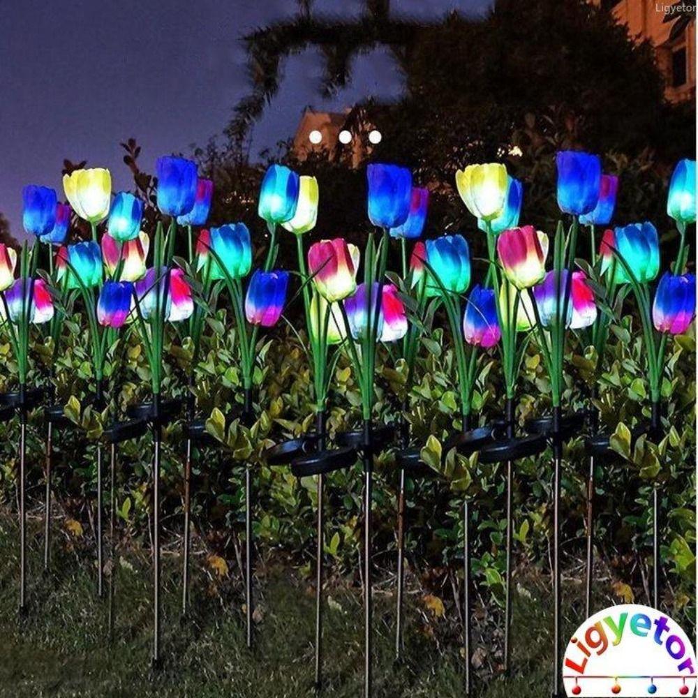 Outdoor Landscape Night Lamp Waterproof Lawn Stake Lights  For Home Garden Yard Lawn