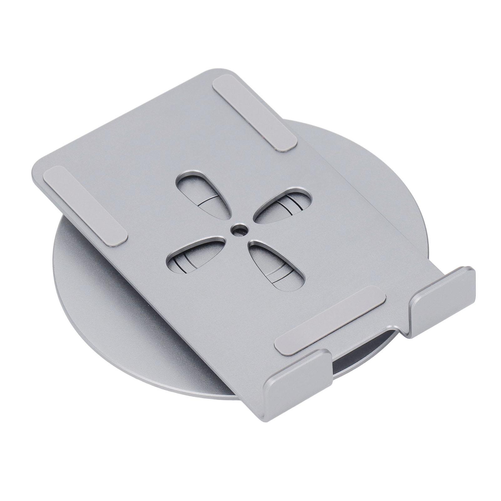 

Подставка для настольного телефона темно-серого цвета, вращающаяся на 360 градусов, складная, регулируемая подставка для телефона из алюминиевого сплава