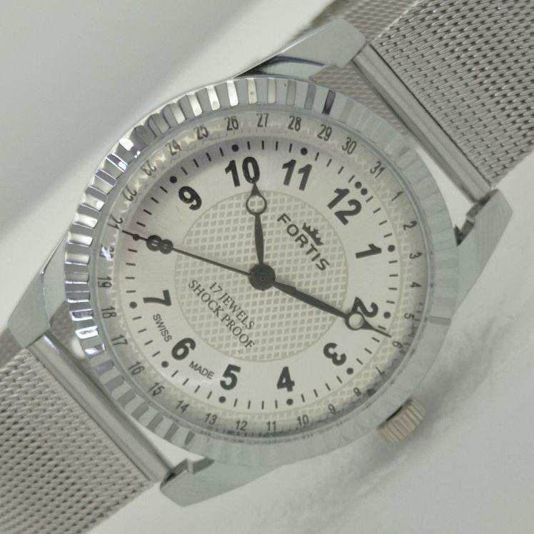 

REFURBISHED WINDING SWISS MENS WRIST WATCH a412801-1 Sku008-a412801