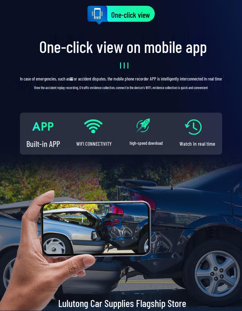 2023 Model Envision S/Plus Dash Cam - No Wiring Needed