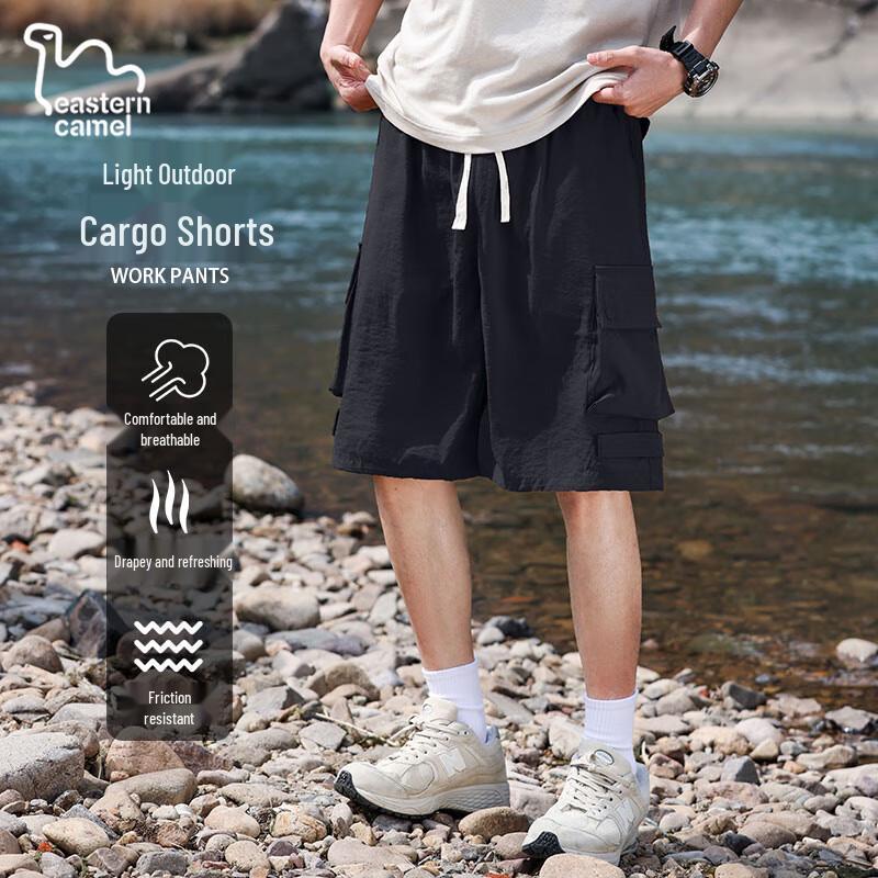 

EASTERN CAMEL Men s Outdoor Casual Cargo Shorts L