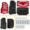 Accessories Non-Slip Automatic Gas Brake Foot Pedal Pad Cover Kit Pair Universal