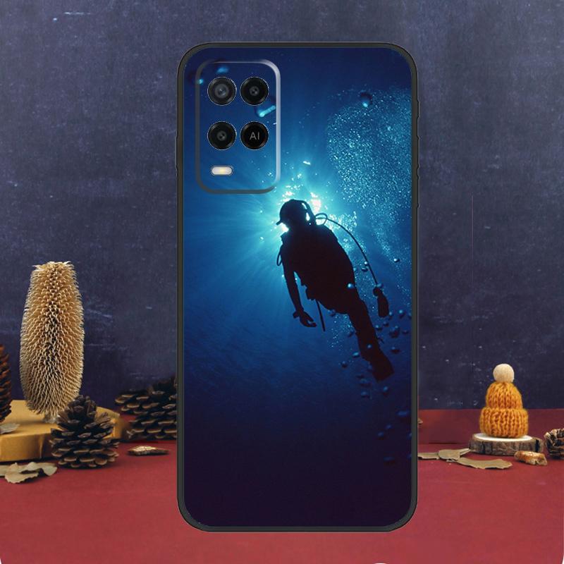 

Scuba Diving For OPPO A54S A74 A94 A58 A78 A98 A16 A76 A96 A15 A17 A77 A5 A9 A52 A72 A79 A53S A57S Case OPPO A57s