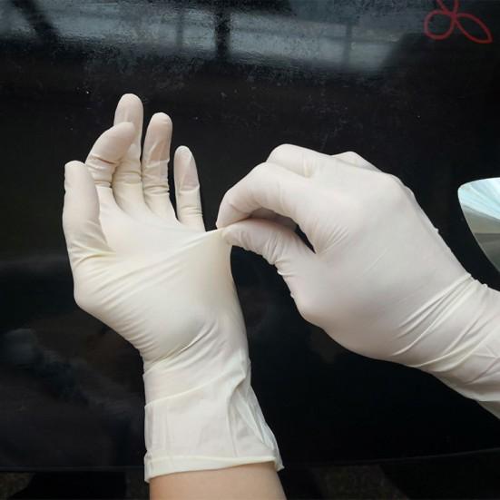 100Pcs Universal Nitrile Latex Mechanic Working Protective Disposable Gloves