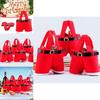 Santa Claus Pants Shaped Christmas Candy Gift Bag For Joyful Holiday Celebrations**