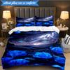 Jujutsu Curse Battle 3pcs K-pop Music Group Bedding set,Ideal for Bedroom, Dormitory,Including Duvet Cover And 2pcs Pillowcases,Fan Gifts