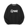GROOVESTEP Elan Lettering Oversized Sweatshirt M0187 (A Type)