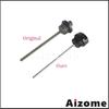 Aluminum Oil Dipstick W/ Temperature Gauge Motorcycle Oil Plug Temp Gauge For Harley Touring Road Street Glide FLHXSE FLTRXSE