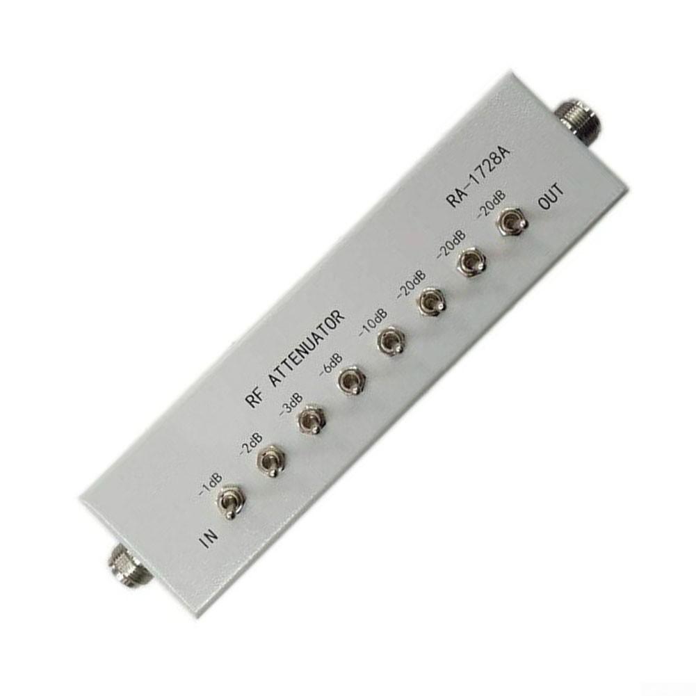 0 - 82DB VARIABILNÍ/KROKOVÝ ATTENUÁTOR 50 OHM pro rádioamatérské vysílače atd.