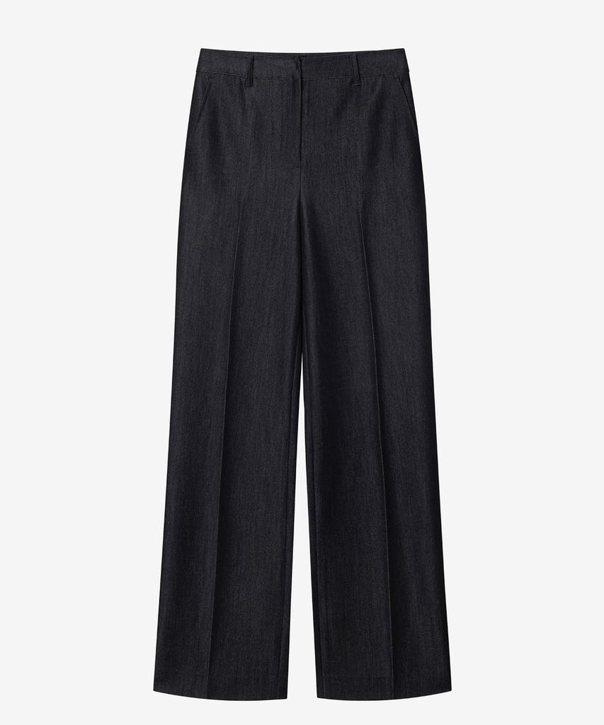 MIND BRIDGE WOMEN [W] Denim-Like Wide Pants