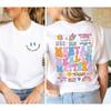 Unisextal Health Matters Shirt Damen Inspirierendes T-Shirt Unisextal Gesundheits-T-Shirt Atmungsaktiv Camisetas Komfort Mode Coexist T-Shirt