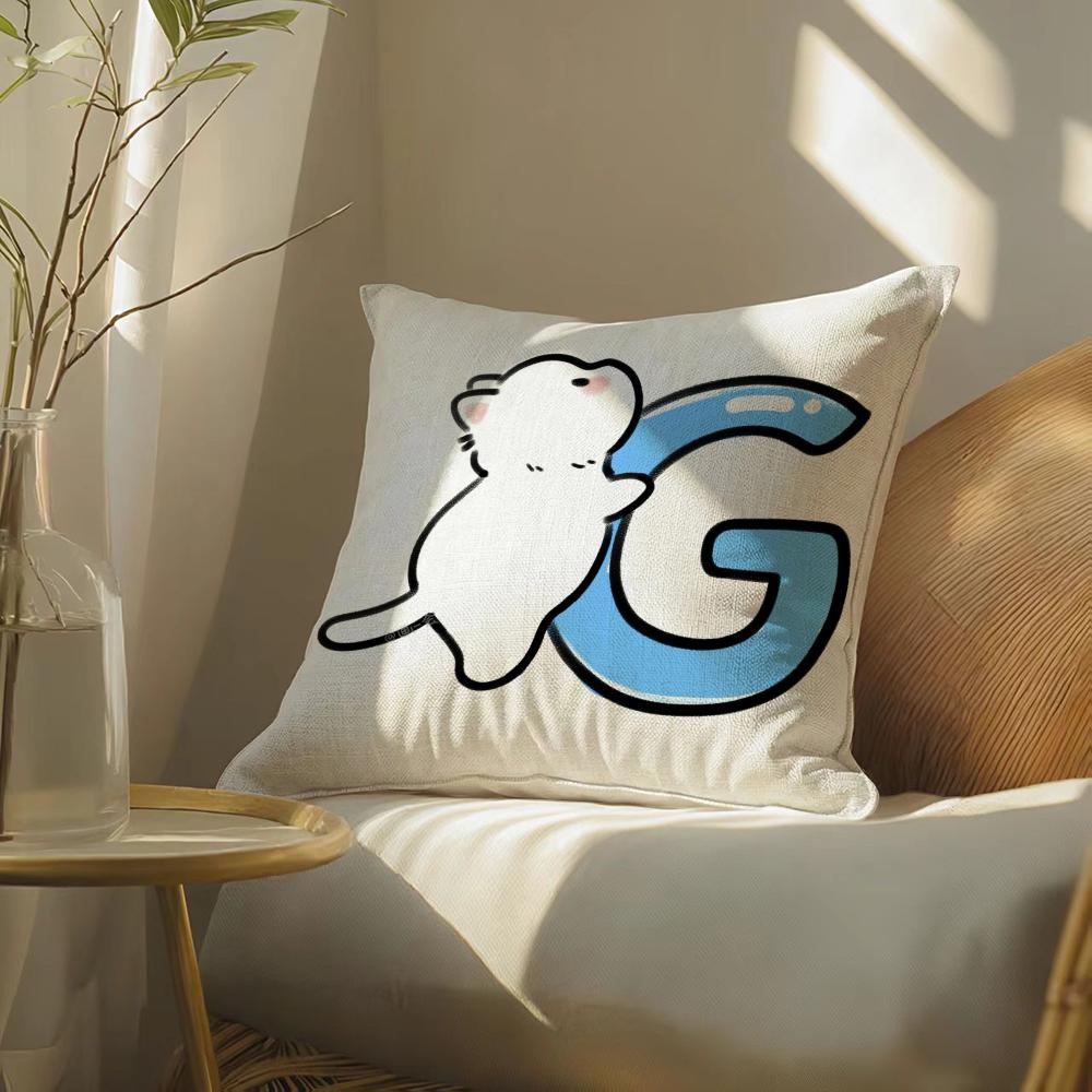 Personalised Pillow Case Pillowcase, Double-Sided Printed, Sofa Cushion, Bedroom Headboard