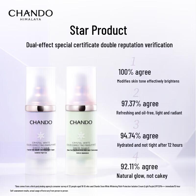 CHANDO Snow-Moist Whitening Multi-Protection Sunscreen