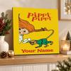 Pippi Longstocking Custom Name Text 5D Diamond Painting Kit DIY Full Drill Diamond Art Decoration