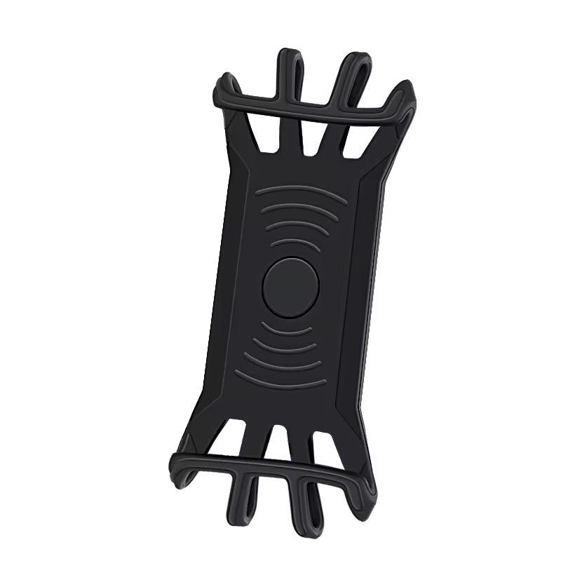 

Силиконовый держатель для телефона на велосипед, кронштейн для компьютера, вращающийся на 360 градусов, регулируемый держатель для велосипедного компьютера, аксессуары для велоспорта чёрный