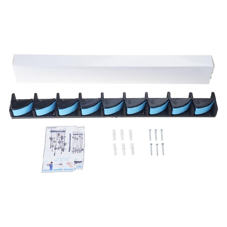 Стойка-держатель для удочек вертикальная Настенный держатель для удилищ Стенд для демонстрации Настенная полка для хранения Простота установки 1