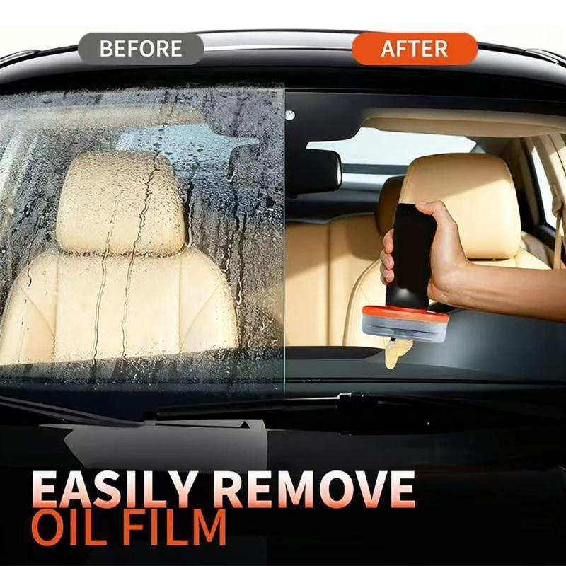 Safe Driving Windshield Cleaner Brush Offering 50 Percent Improved Night and Rain Clear Boosting Reaction Time for Accident Prevention