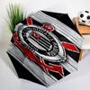 Sport Club Football Crest Printed Automatic Umbrella, 8-Frame for Travel, Camping, Casual Umbrella, Essential Gift for  for Family and Friends