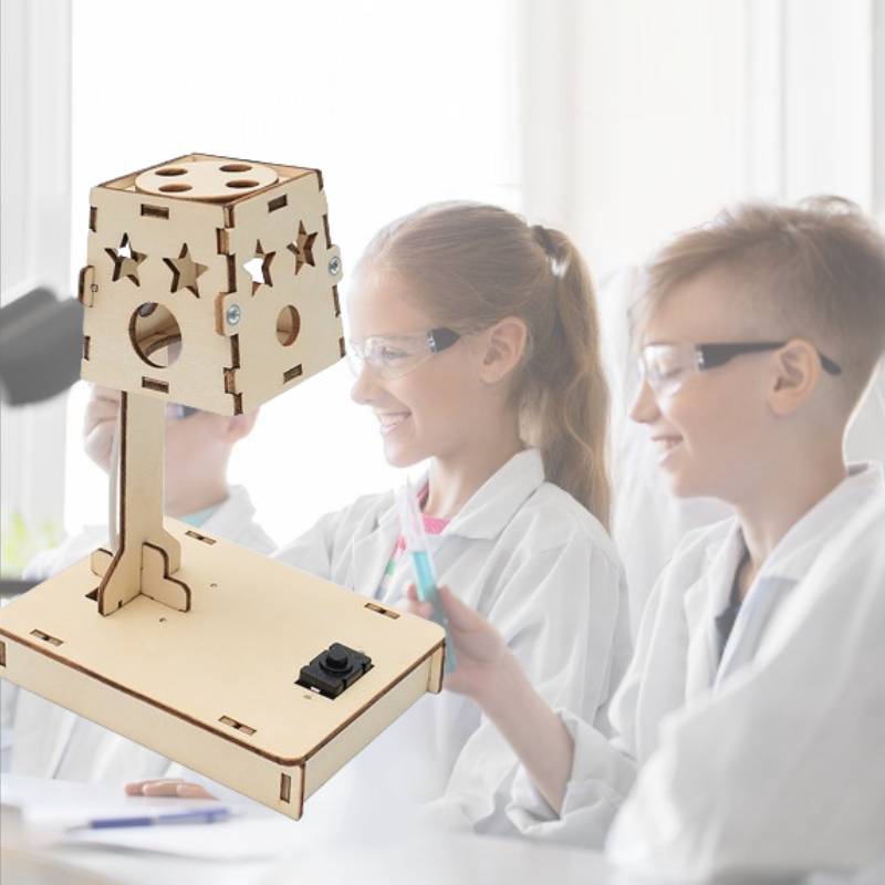 Desk Lightcontrolled Diy Lamp For Childrens Manual Science Class Experiment